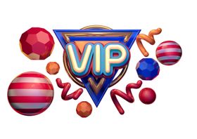 VIP字体字形主题海报素材