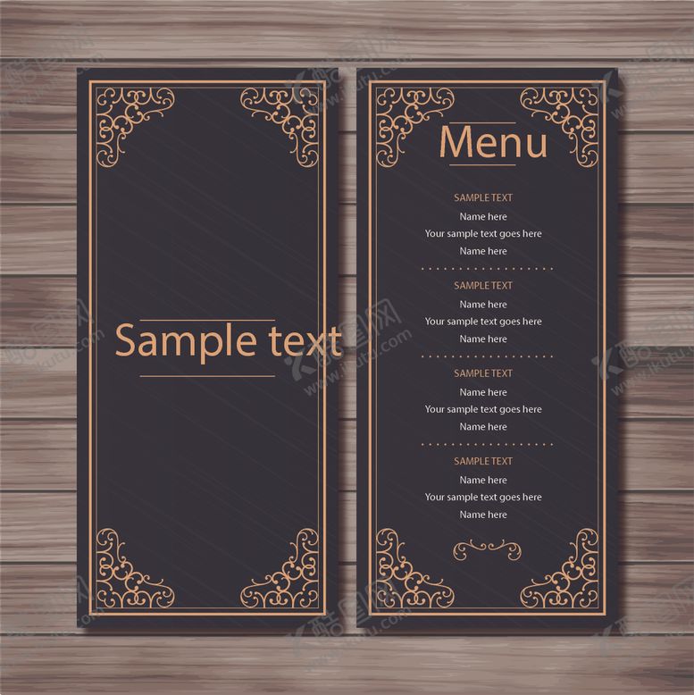 编号：87192109291652114460【酷图网】源文件下载-菜单