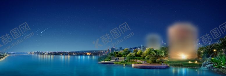 编号：43739905130629314185【酷图网】源文件下载-地产江景豪宅生活湾区