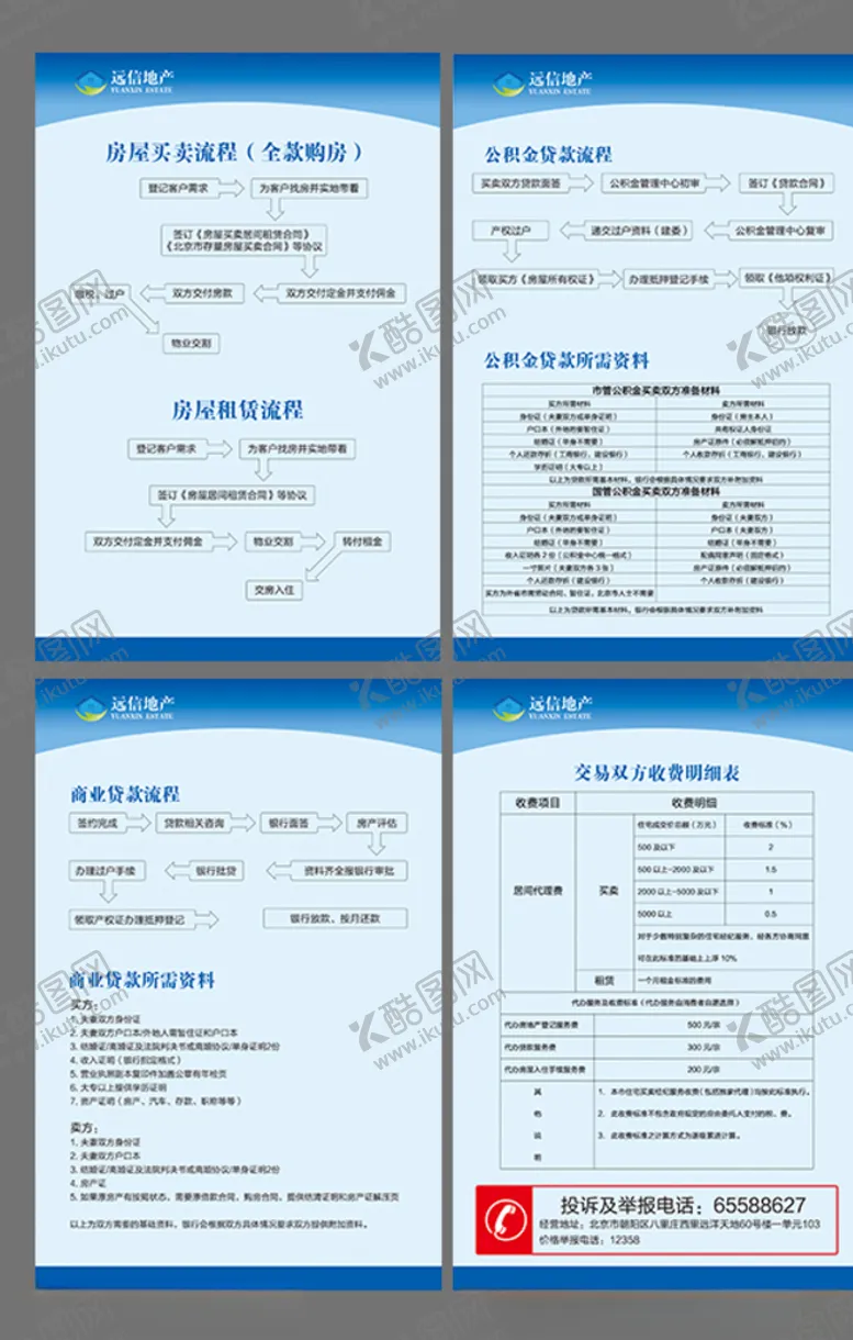 编号：77921304282315433035【酷图网】源文件下载-房产中介流程图