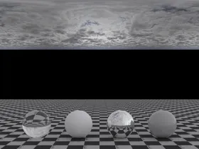 C4D天空贴图HDR贴图