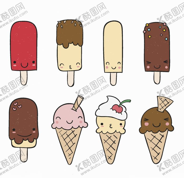 编号：49398309191943141428【酷图网】源文件下载-可爱食物