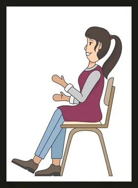 手绘女孩女人漂亮美优雅