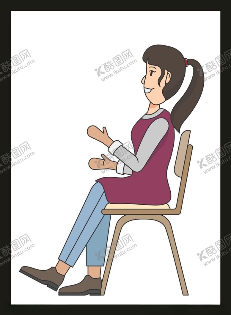 编号：10261302180718263887【酷图网】源文件下载-手绘女孩女人
