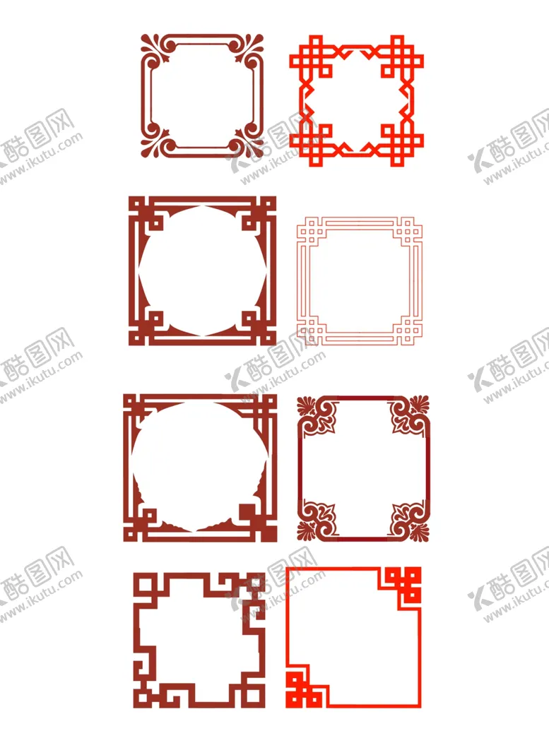 编号：98061902251545354383【酷图网】源文件下载-花纹边框