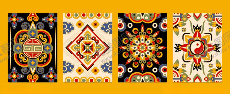 编号：35096704050347428683【酷图网】源文件下载-传统花纹