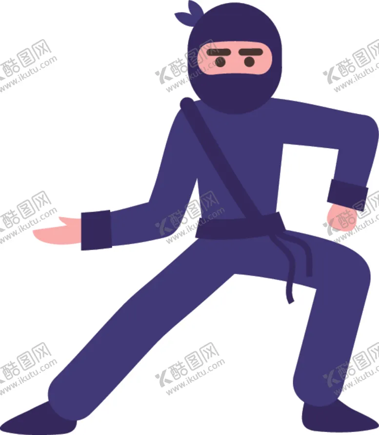 编号：85255304162227107073【酷图网】源文件下载-卡通忍者