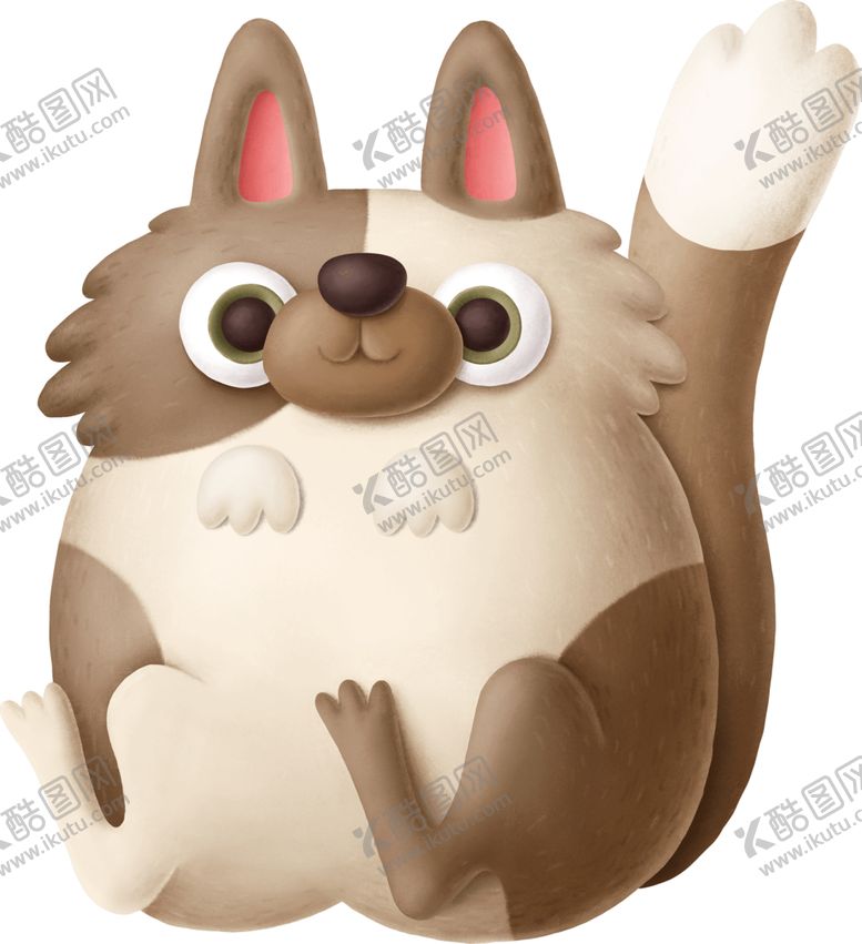 编号：71152202101042527676【酷图网】源文件下载-手绘卡通动物