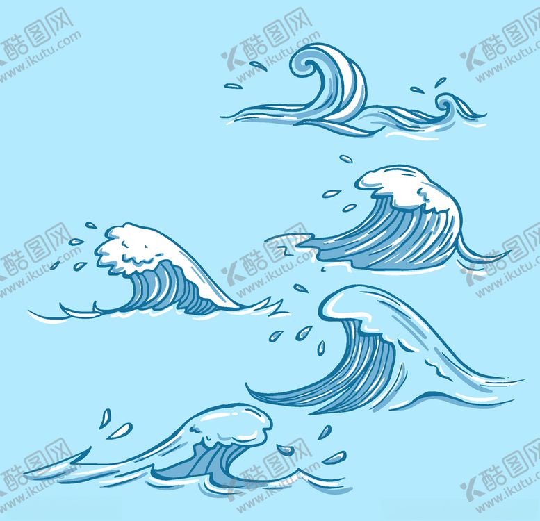 编号：41603605122142389714【酷图网】源文件下载-浪花