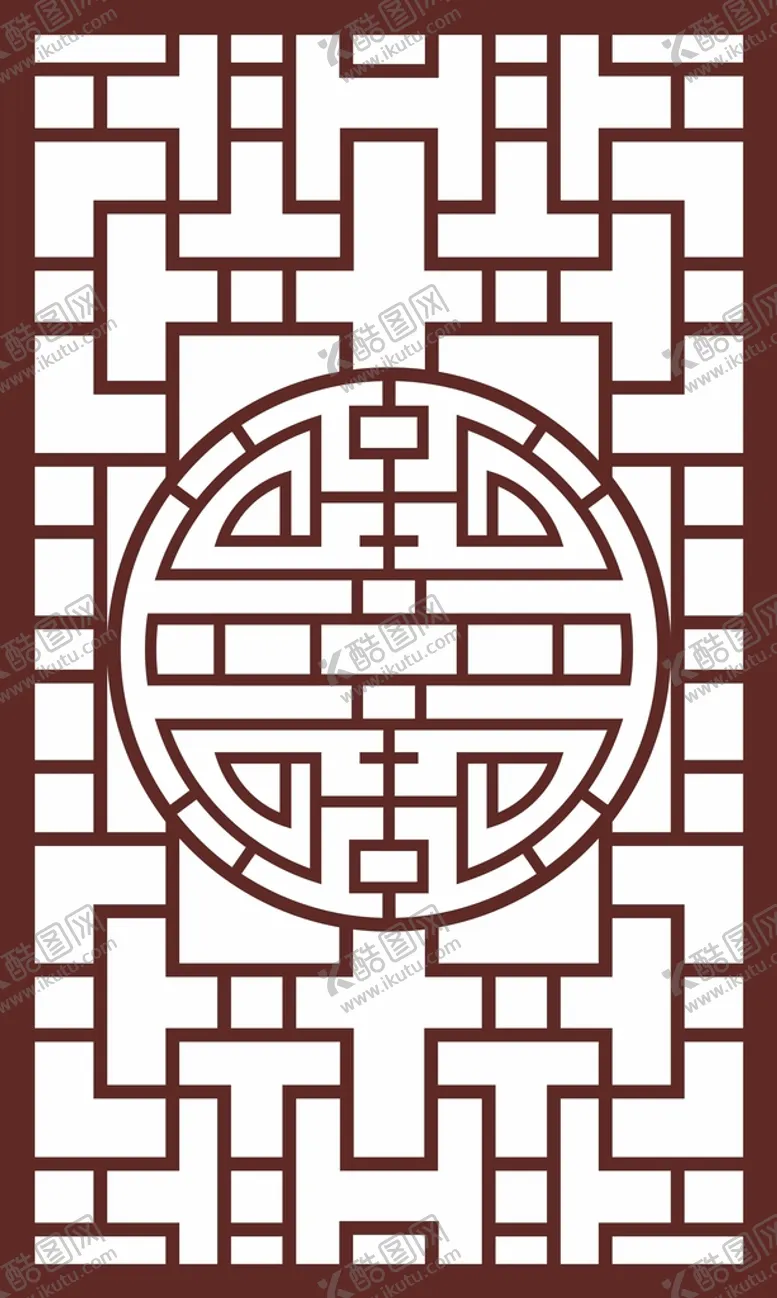 编号：21950709150239193510【酷图网】源文件下载-古风窗框红色喜庆海报计