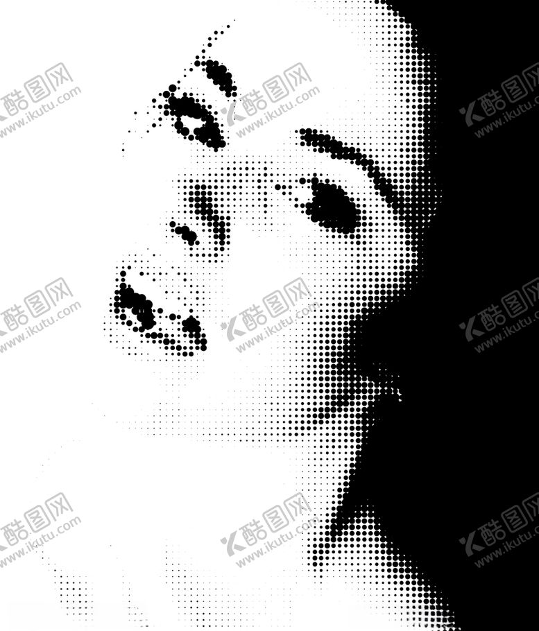 编号：12857410191511231094【酷图网】源文件下载-网点美女