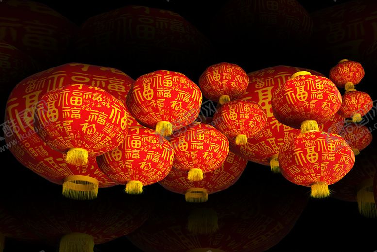 编号：38220309121237162061【酷图网】源文件下载-福字灯笼