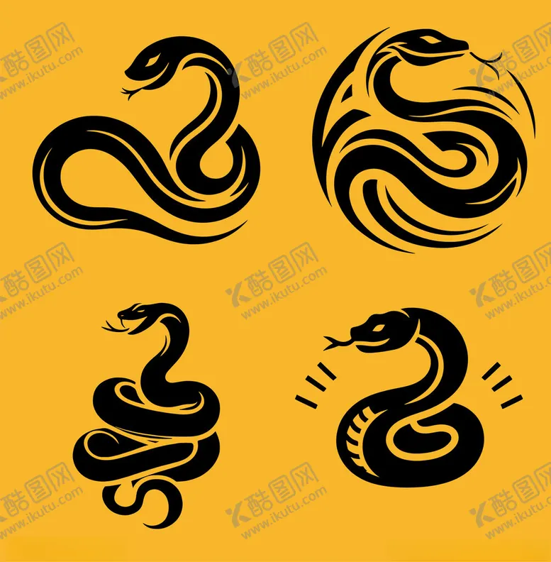 编号：63718501281016329946【酷图网】源文件下载-2025蛇年素材