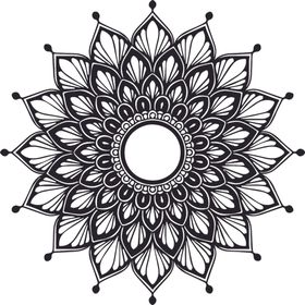 曼陀罗花纹