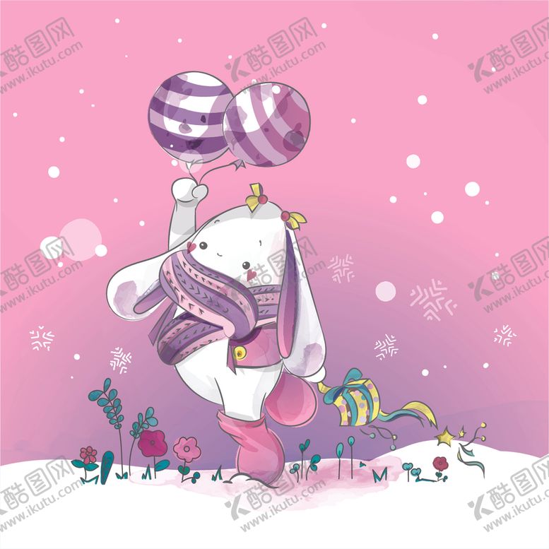 编号：31203710102025123806【酷图网】源文件下载-水彩卡通动物