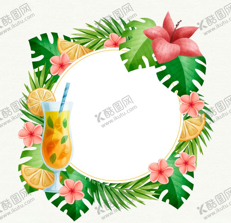 编号：84423710101837181104【酷图网】源文件下载-花圈多彩背景