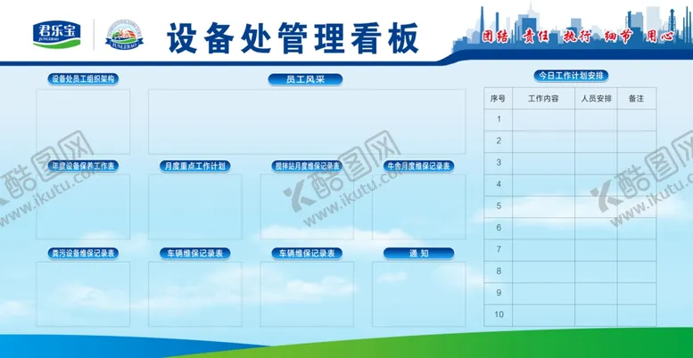 编号：51135307020005575682【酷图网】源文件下载-企业管理看板