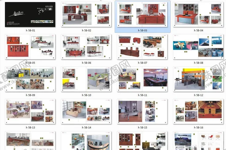 编号：82243207061643459112【酷图网】源文件下载-家具画册