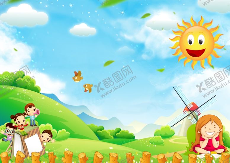 编号：79080710111328218472【酷图网】源文件下载-卡通背景