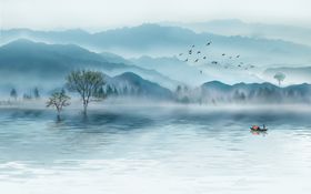 水墨山水