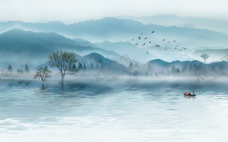编号：80967105030821101851【酷图网】源文件下载-水墨山水