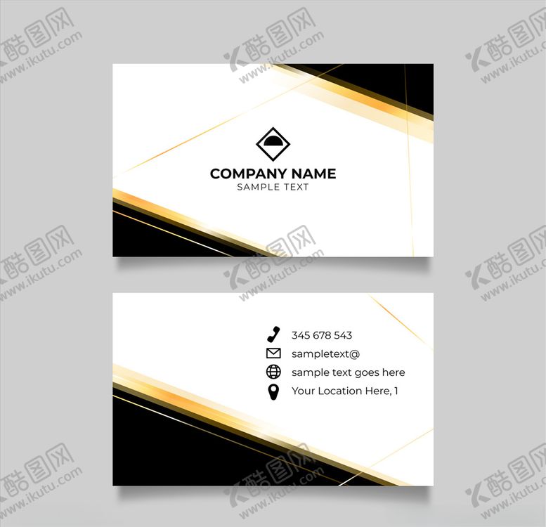 编号：68418109160158104855【酷图网】源文件下载-时尚名片