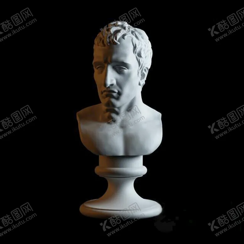 编号：37919202231809525911【酷图网】源文件下载-C4D模型石膏像