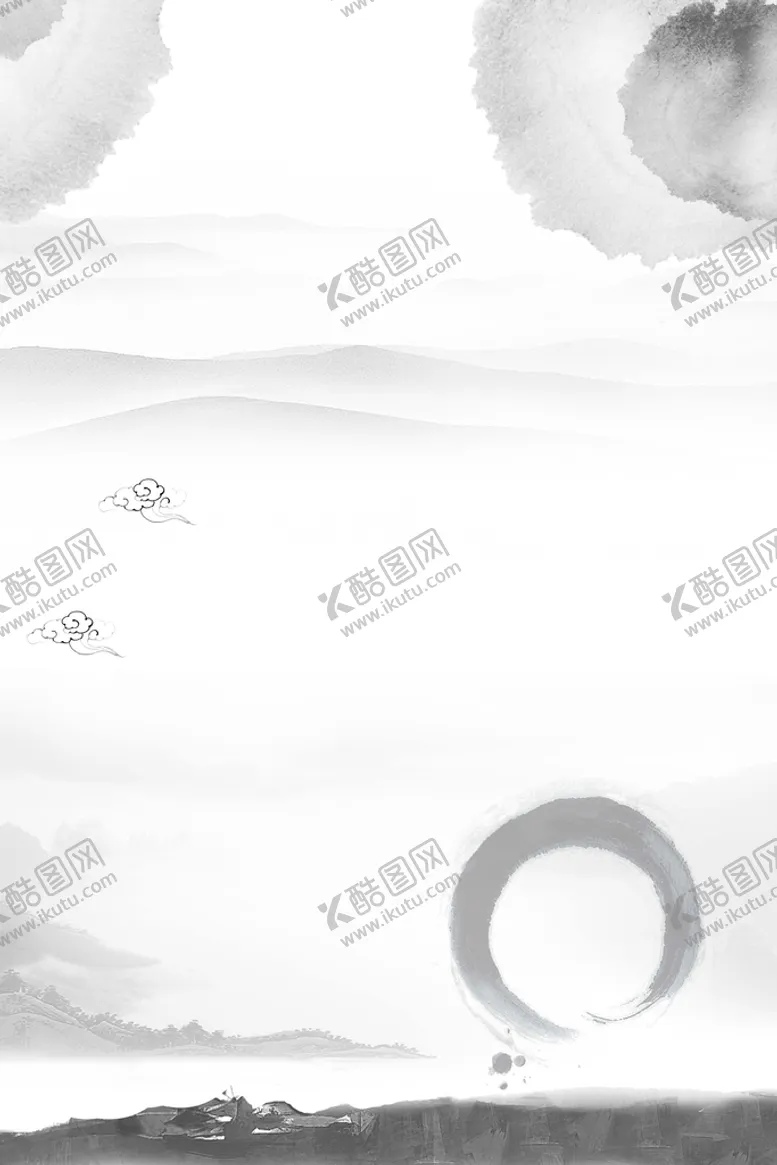 编号：66828411050954321458【酷图网】源文件下载-水墨背景