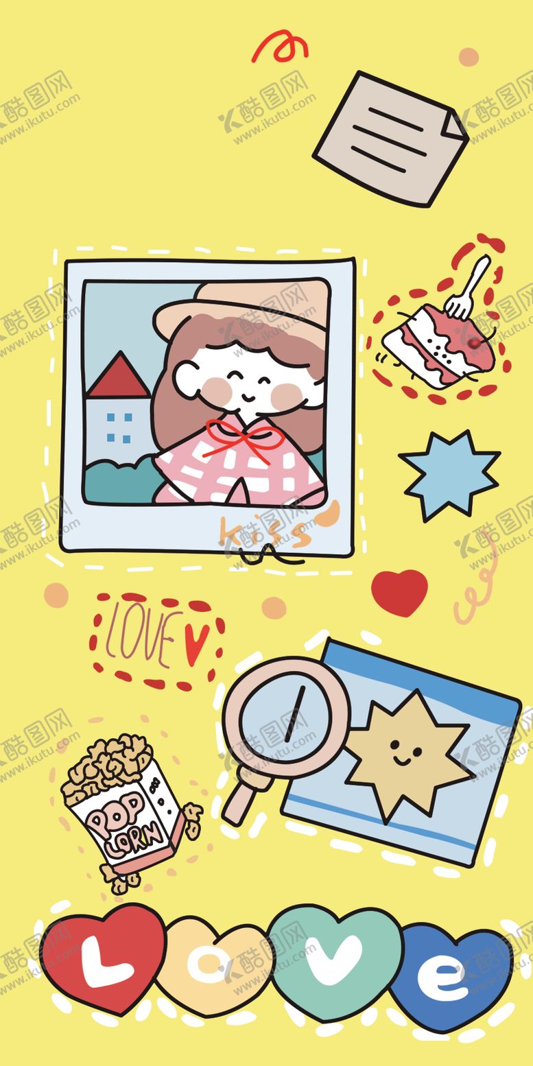 编号：46417709270055215058【酷图网】源文件下载-卡通女孩图案手机壳