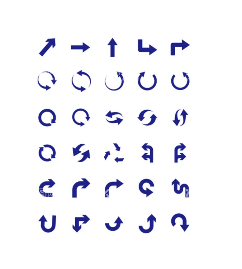 编号：18707912250750262161【酷图网】源文件下载-箭头图标