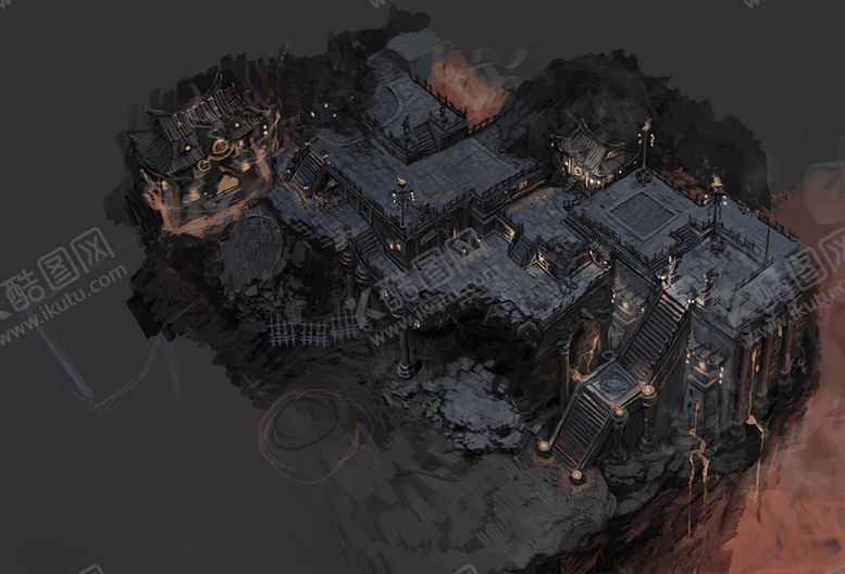 编号：51799310042218533249【酷图网】源文件下载-中国风大气插画场景