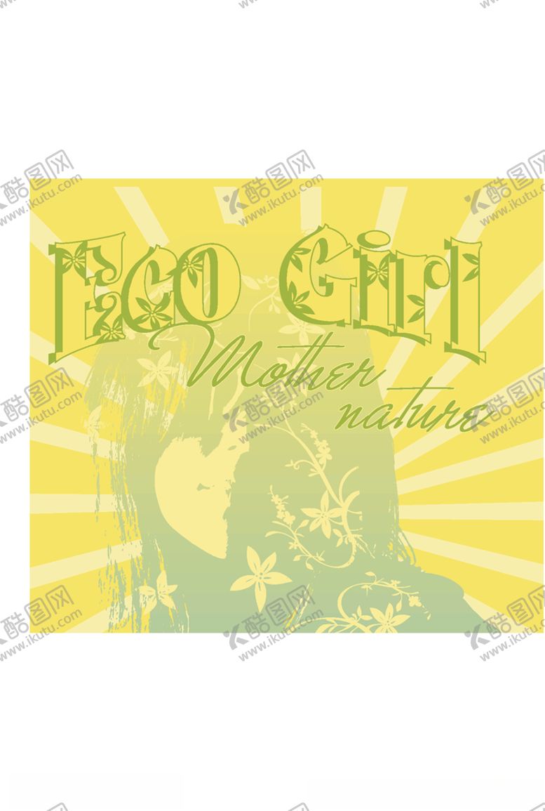 编号：87893509210626373124【酷图网】源文件下载-女装人物印花