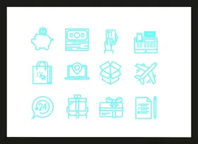 网站UI图标手机APP