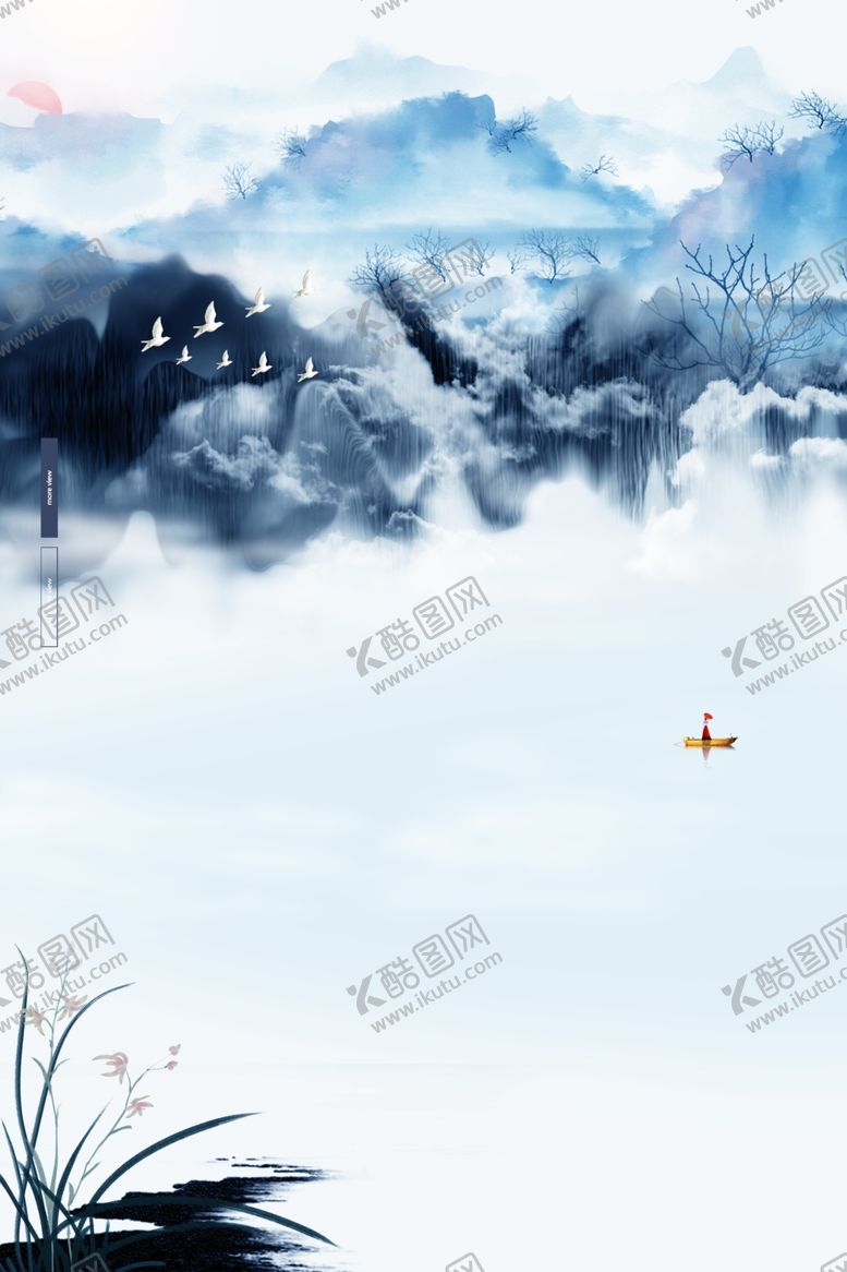 编号：77440807030110168955【酷图网】源文件下载-山水画