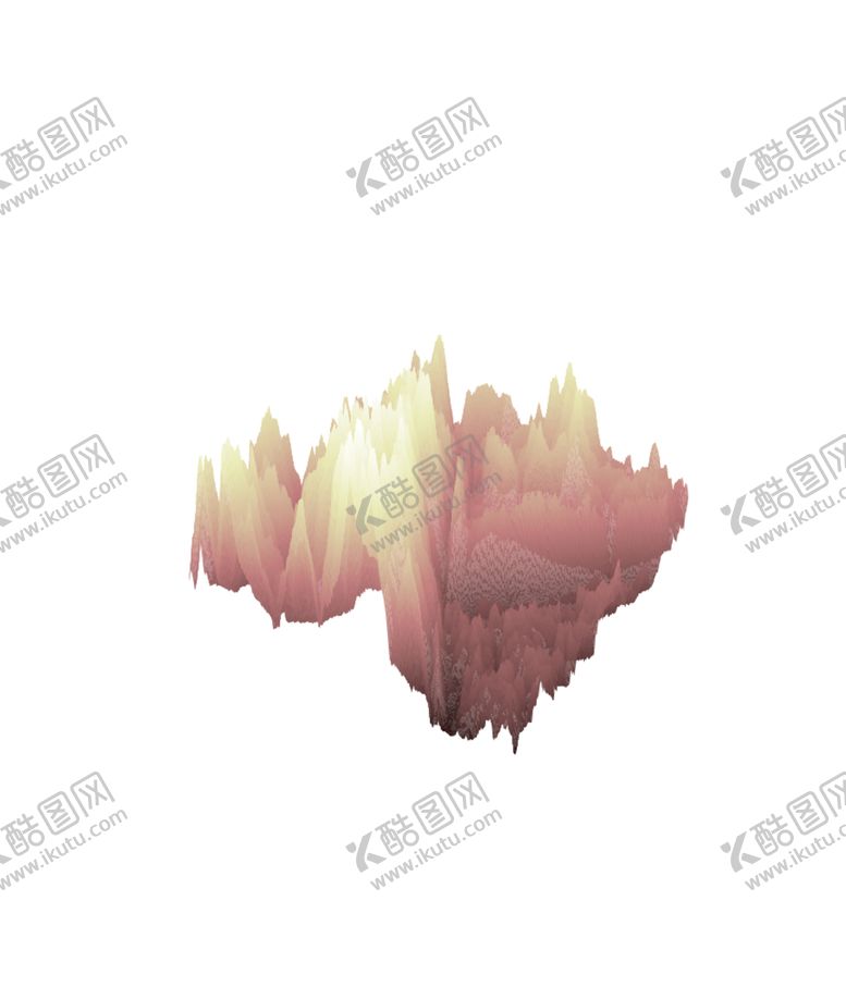 编号：40861207010554468087【酷图网】源文件下载-抽象山峰