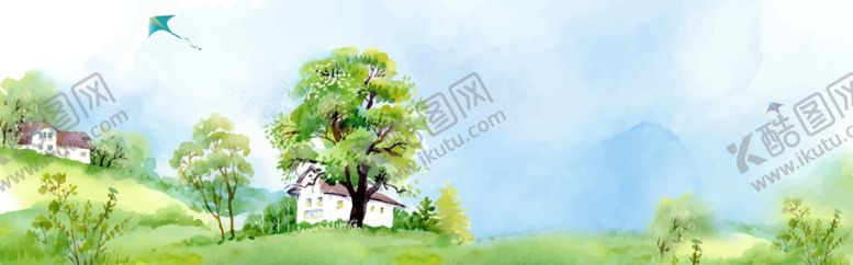 编号：73771202091226295370【酷图网】源文件下载-植物banner