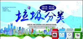 垃圾分类公益文明海报