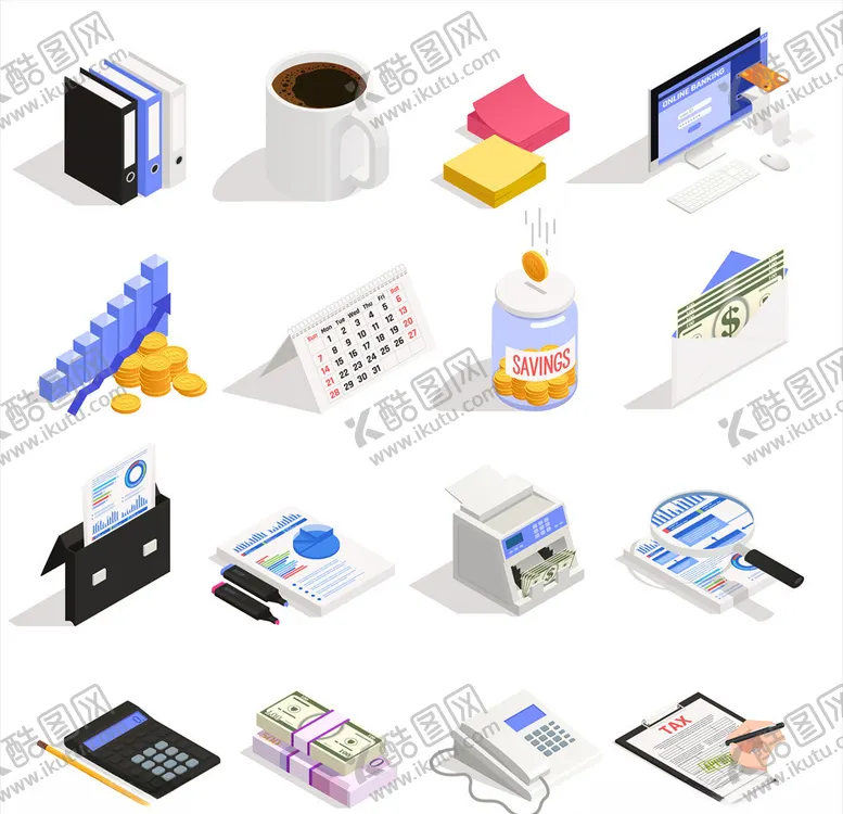 编号：46096806170820273982【酷图网】源文件下载-金融插画