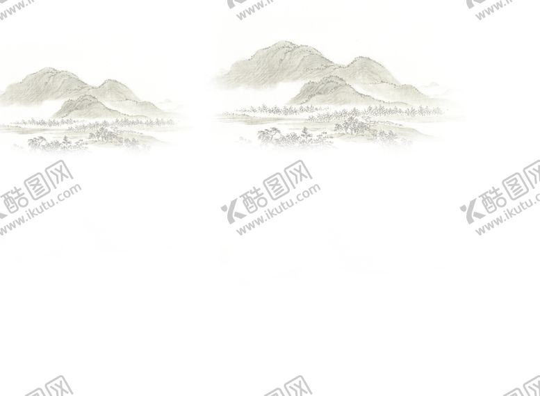 编号：20730404301312424588【酷图网】源文件下载-水墨山水素材