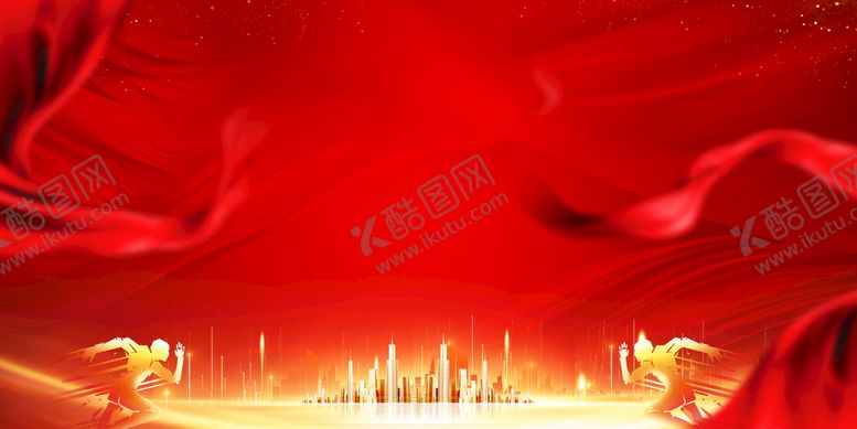 编号：63798109290926160935【酷图网】源文件下载-红色背景科技设计
