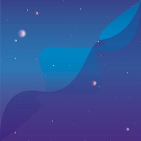 宇宙星空宇航员飞船插画图片广告设计起灯泡太人