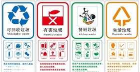 垃圾分类贴