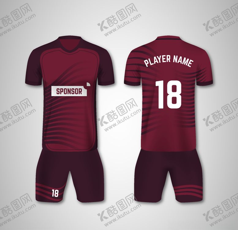 编号：36688111011122244000【酷图网】源文件下载-世界杯足球队服运动服T恤设计