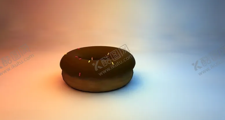 编号：77082110120137242439【酷图网】源文件下载-C4D甜甜圈渲染