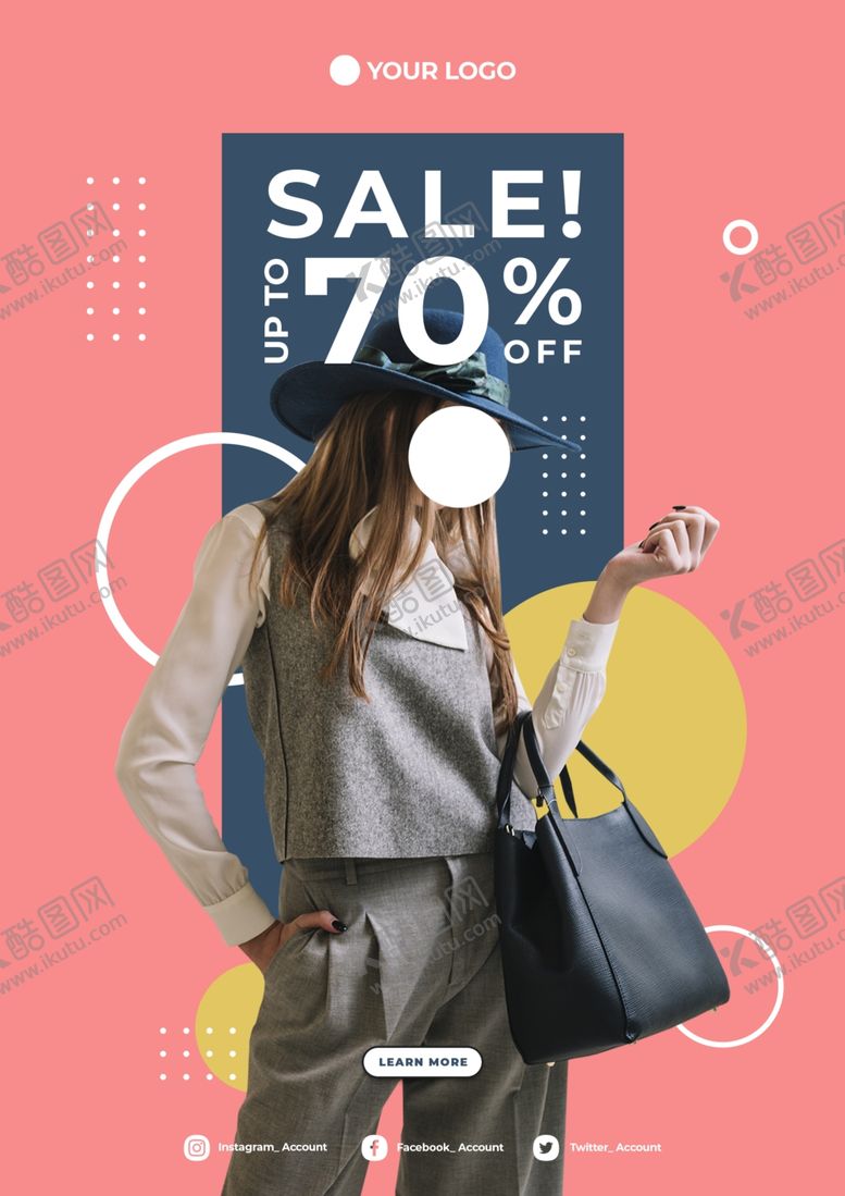 编号：12041709152043538244【酷图网】源文件下载-时装海报