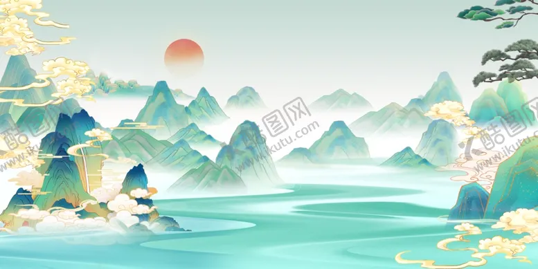 编号：30342906291657056048【酷图网】源文件下载-水墨画