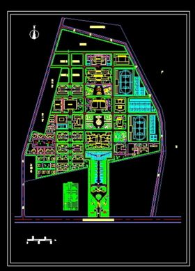 校园绿化规划图纸