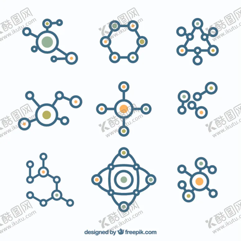 编号：15709107021213321513【酷图网】源文件下载-分子结构