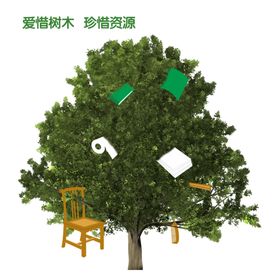 爱惜树木珍惜资源