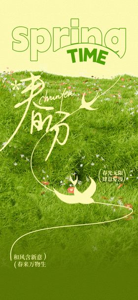 春分春日灵动风筝飞扬